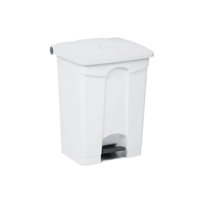 POUBELLE CONTENEUR A PEDALE BLANCHE POUBELLE CONTENEUR A PEDALE BLANCHE
