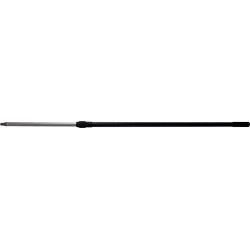 BROSSE BIFACE LAVAGE VEHICULE FIBRES FLEUREES + MANCHE TELESCOPIQUE 2 X 1,20 M
