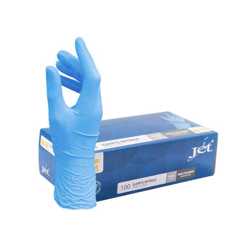 GANTS NITRILE BLEUS NON POUDRÉS GANTS NITRILE BLEUS NON POUDRÉS