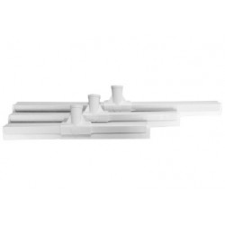RACLETTE MOUSSE DOUBLE 45 CM - 55 CM OU 70 CM