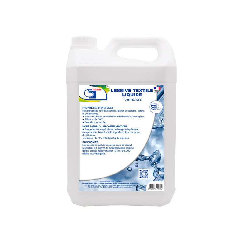 LESSIVE TEXTILE LIQUIDE LESSIVE TEXTILE LIQUIDE